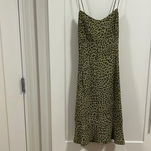 Zara printed mini dress size s